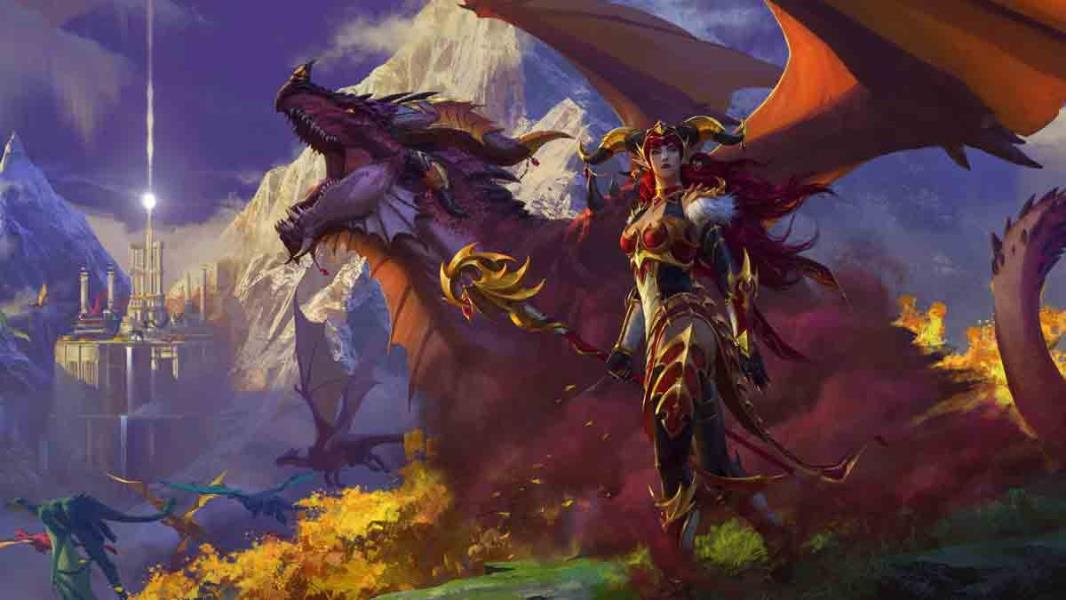 عرضه بازی جدید World of Warcraft Dragonflight جلو افتاد!