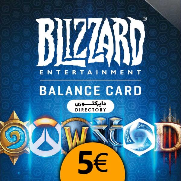 Blizzard 5 EUR gift card